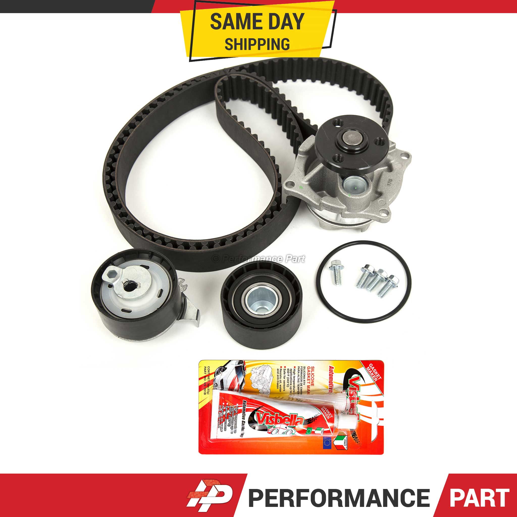 Timing Belt Kit Water Pump For 00 04 Mazda Tribute Ford Escape Focus 2 0l Zetec Ebay